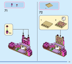 LEGO 43237 instructions page 45 – build guide