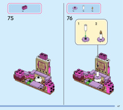 LEGO 43237 instructions page 47 – build guide