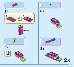 LEGO 43237 instructions page 49 – build guide