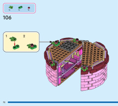 LEGO 43237 instructions page 72 – build guide