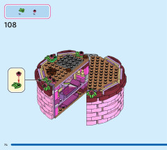 LEGO 43237 instructions page 74 – build guide