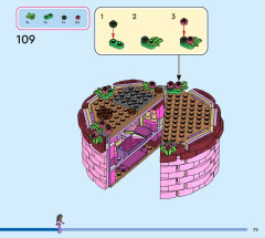 LEGO 43237 instructions page 75 – build guide