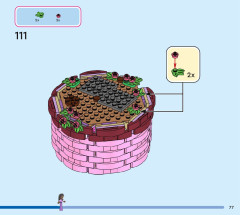 LEGO 43237 instructions page 77 – build guide