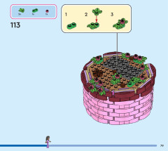 LEGO 43237 instructions page 79 – build guide