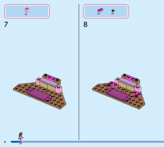 LEGO 43237 instructions page 8 – build guide