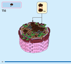 LEGO 43237 instructions page 82 – build guide