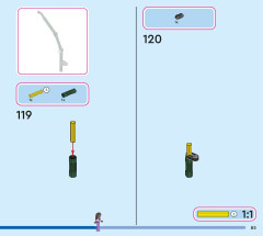 LEGO 43237 instructions page 85 – build guide