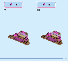 LEGO 43237 instructions page 9 – build guide