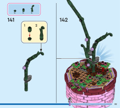 LEGO 43237 instructions page 99 – build guide