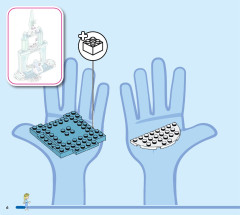 LEGO 43238 instructions page 6 – build guide