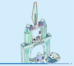 LEGO 43238 instructions page 73 – build guide