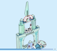 LEGO 43238 instructions page 77 – build guide