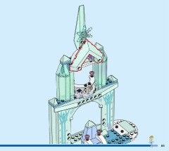 LEGO 43238 instructions page 85 – build guide