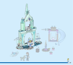 LEGO 43238 instructions page 87 – build guide