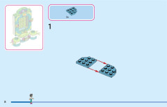 LEGO 43239 instructions page 8 – build guide