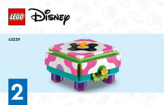 LEGO 43239 instructions page 1 – build guide