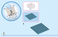 LEGO 43239 instructions page 2 – build guide