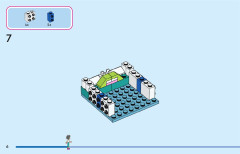 LEGO 43239 instructions page 6 – build guide