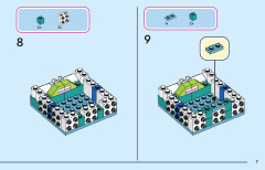 LEGO 43239 instructions page 7 – build guide