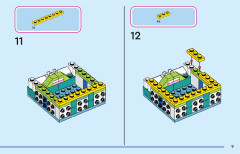LEGO 43239 instructions page 9 – build guide