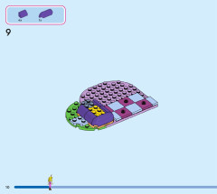 LEGO 43240 instructions page 10 – build guide