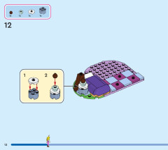 LEGO 43240 instructions page 12 – build guide