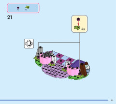 LEGO 43240 instructions page 21 – build guide