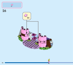 LEGO 43240 instructions page 26 – build guide