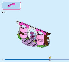 LEGO 43240 instructions page 28 – build guide