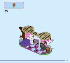 LEGO 43240 instructions page 35 – build guide