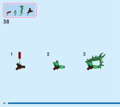 LEGO 43240 instructions page 38 – build guide