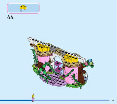 LEGO 43240 instructions page 45 – build guide