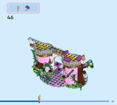 LEGO 43240 instructions page 47 – build guide