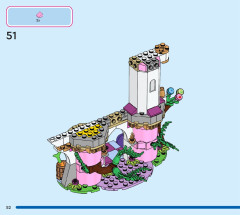 LEGO 43240 instructions page 52 – build guide