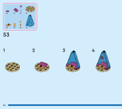 LEGO 43240 instructions page 54 – build guide