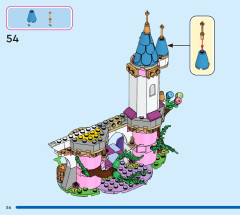 LEGO 43240 instructions page 56 – build guide