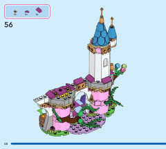 LEGO 43240 instructions page 58 – build guide