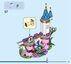 LEGO 43240 instructions page 59 – build guide