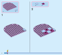 LEGO 43240 instructions page 6 – build guide