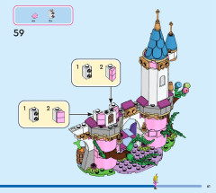 LEGO 43240 instructions page 61 – build guide