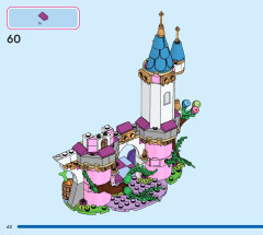 LEGO 43240 instructions page 62 – build guide