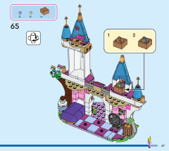 LEGO 43240 instructions page 67 – build guide