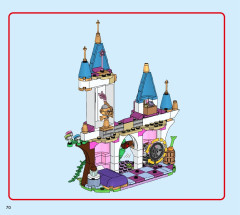 LEGO 43240 instructions page 70 – build guide