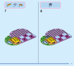 LEGO 43240 instructions page 9 – build guide