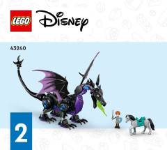 LEGO 43240 instructions page 1 – build guide