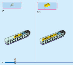 LEGO 43240 instructions page 10 – build guide