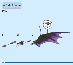 LEGO 43240 instructions page 100 – build guide