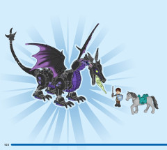 LEGO 43240 instructions page 102 – build guide