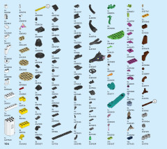 LEGO 43240 instructions page 106 – build guide