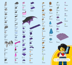 LEGO 43240 instructions page 107 – build guide